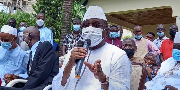 Retour en Guinée, Sidya Toure, demande aux populations  la culture de l’unité et de la démocratie pour une transition réussie