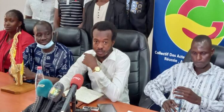 Un nouveau collectif des acteurs de la société civile guinéenne s’engage pour la réussite de la transition