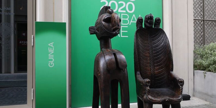 Dubaï expo2020: le pavillon de la Guinée inondé par des milliers de visiteurs