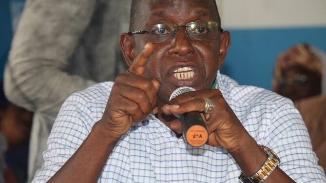 Transition : ” je ne trouve pas mal défaite de ne pas voir les partis politiques de l’opposition ou des forces vives ” Dixit Saikou Yaya Barry 