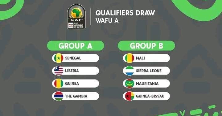 Can U 17 qualifications: la guinée logée dans le groupe A en compagnie du pays hôte